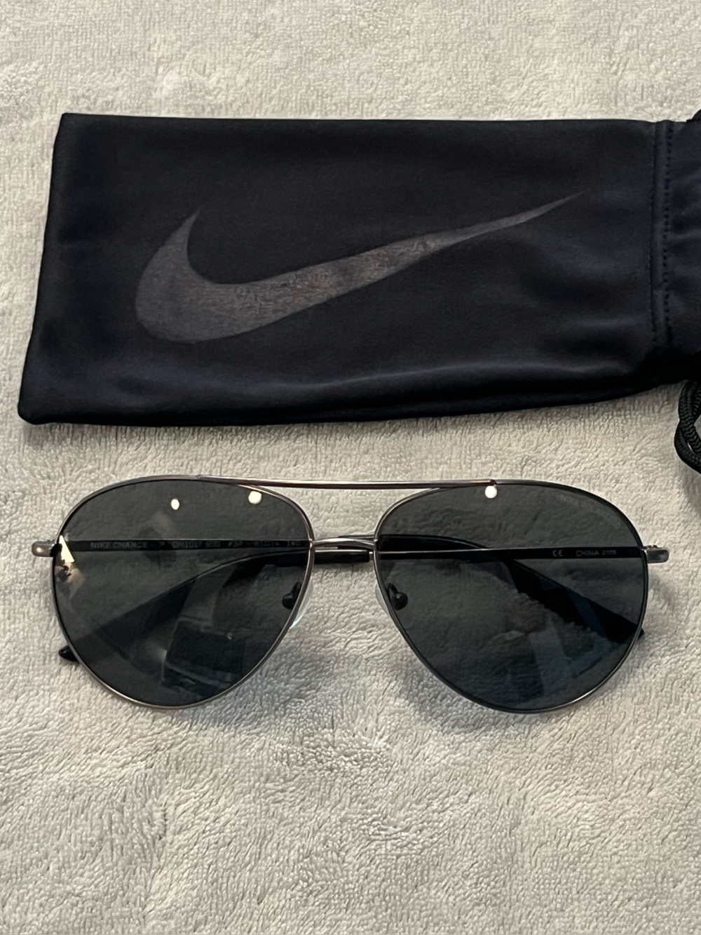 Nike Chance Polarized Classic Aviator Sunglasses - NKDM1017-900